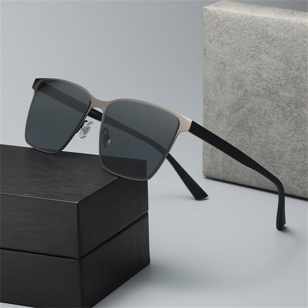 Lentes de sol polarizados de nailon de alta definición para hombre, para exteriores, viajes, protección contra rayos UV