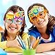 8 Stück Schulanfang Partybrillen Set 2025, Einschulung Deko für Kinder, Lustige ABC 123 Papierbrille für Mädchen und Jungen, Schuleinführung Requisiten, Einschulungsdeko Back to School Fotoaccessoires