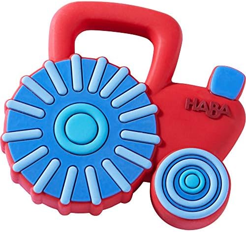 HABA Tractor Silicone Teether