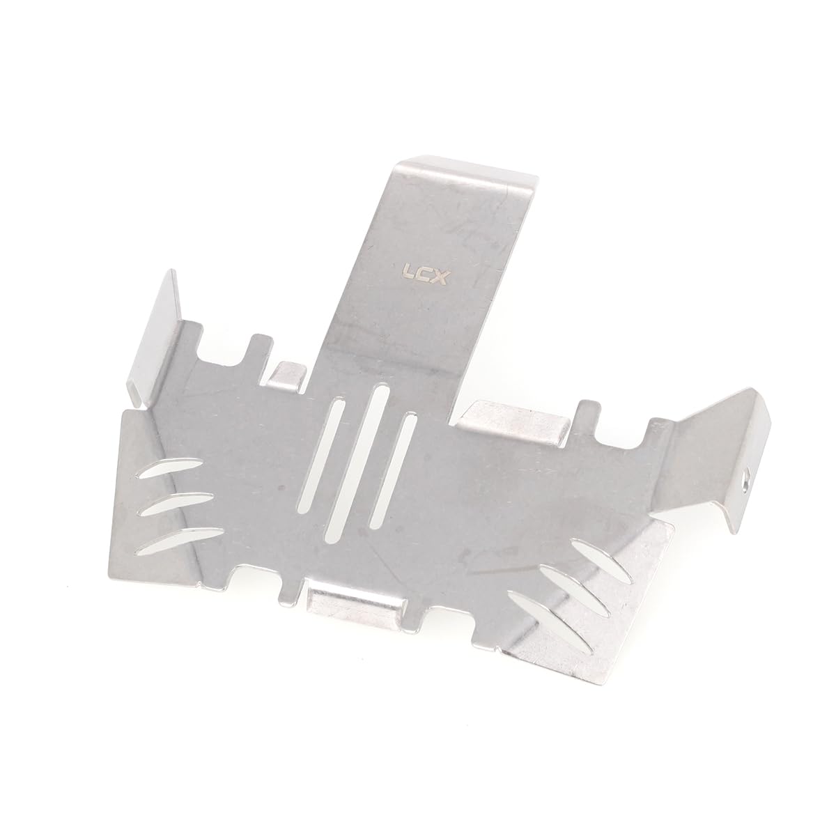 LCX Racing 1/10th RC Crawler Car Stainless Steel Center Skid Plate Guard Armor Skid Plate Protector for TRX4 2021 TRX6, Upgrades Parts Accessories (Skid Plate Guard)