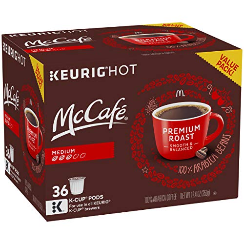 Mccafé Premium Roast, Keurig Single Serve K-Cup Pods, Medium Roast Coffee Pods, 36 Count #TOP2