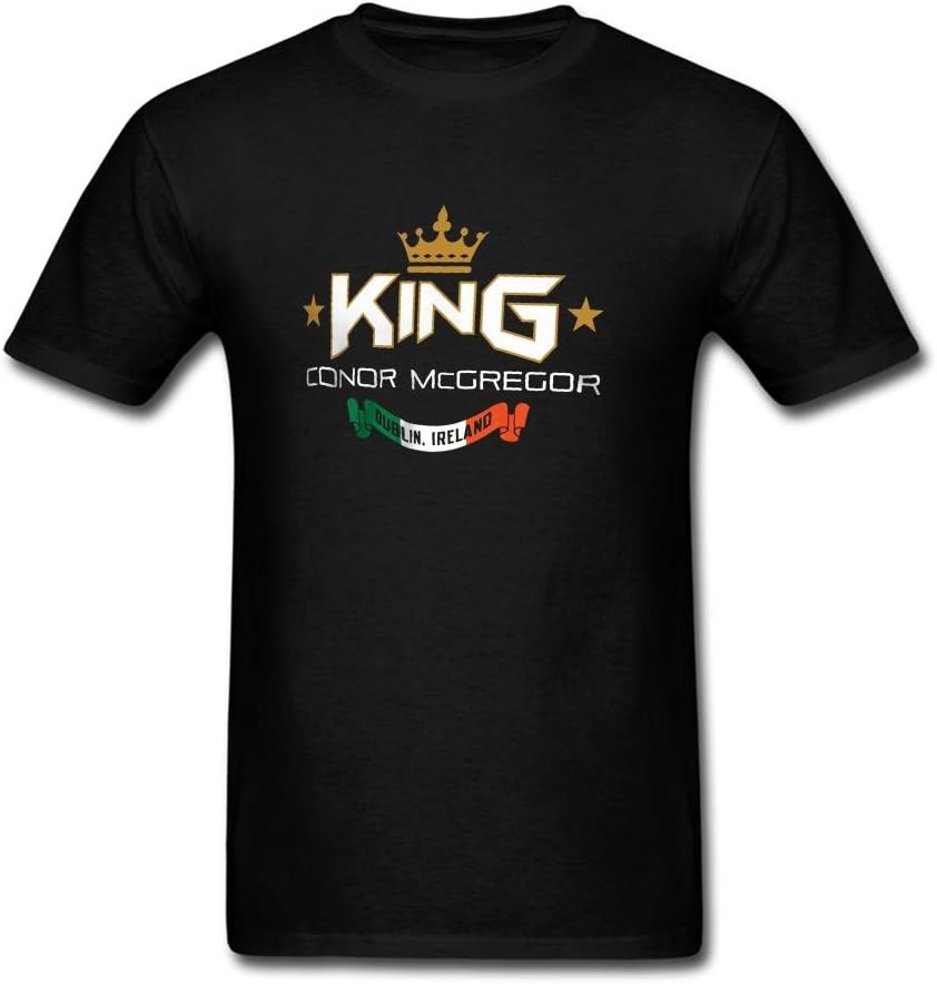 GSQK83 Conor McGregor UFC Featherweight Champion T-Shirts for Mens