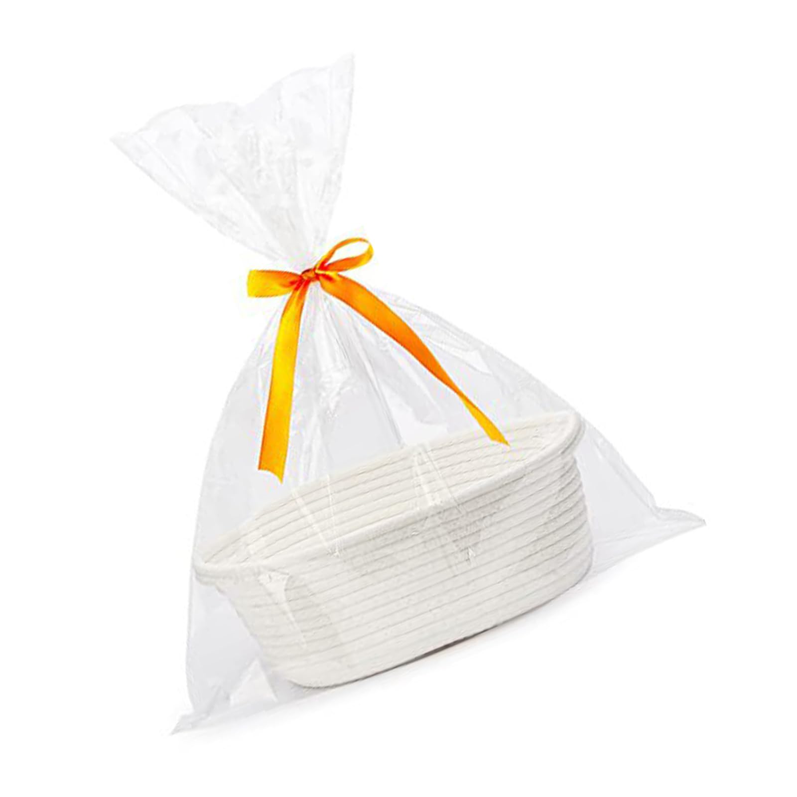 Tsophreniq Practical Storage Basket Functional Woven Bin Practical Organizers Bag for Space Saving Solution User Friendly
