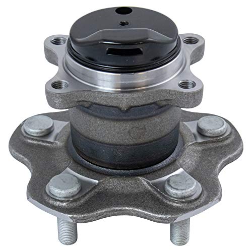 Image of TRQ Rear Driver and Passenger Side Wheel Bearing and Hub Assembly Set 2 Piece Compatible with 2013-2019 Nissan Sentra