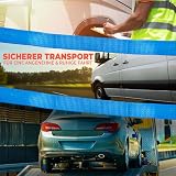 NTG Zestaw 4 pasów mocujących do transportu samochodowego, długość 2500 mm do 5000 kg, z wężem chwytnym i hakami do chwytania, zabezpieczenie koła, pas, do samochodu, pasy do opon