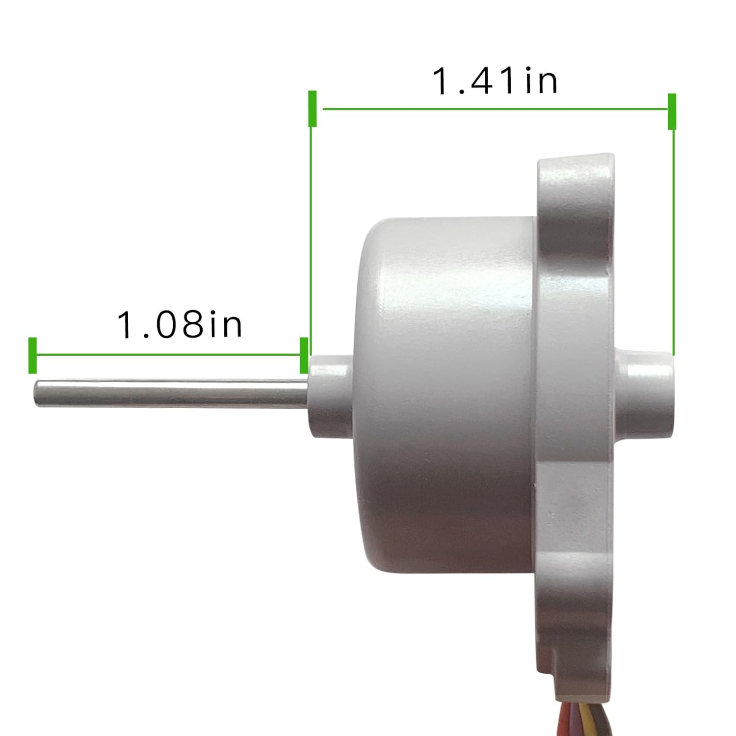 EAU65058302 OEM Refrigerator Condenser Fan Motor ODM-056F-02 for LG Refrigerator, Fits Models LFXS26596S/02, LRMDS3006S/01, LFXS28968S/04, LMXS28626D/04, LMWS27626S/04