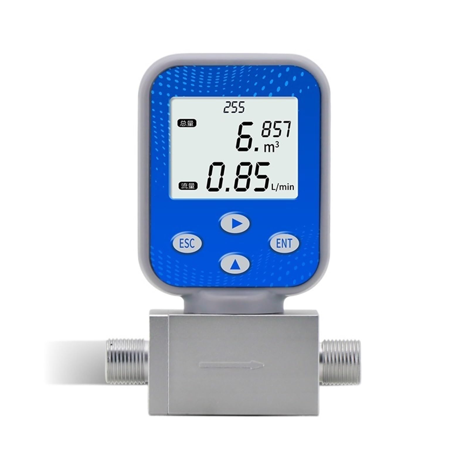 LEOTNNDQ Thermal Gas flowmeter low-flow measurement 4-20mA/RS485 Small Flow Sensor(DN20)