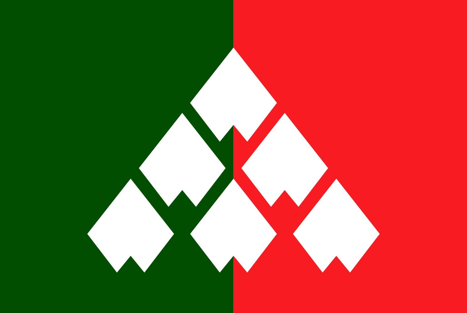 Drapeau paysage BandieraCarniaProposta grand pavillon horizontal pour mât extérieur
