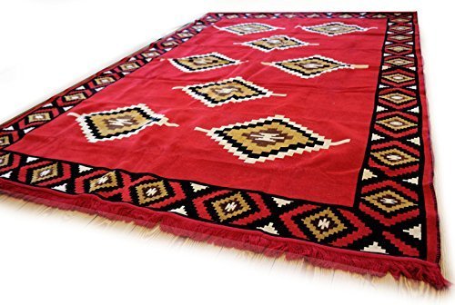 Tapis orient damassé haut de gamme Rug S 200 x 300 cm rouge