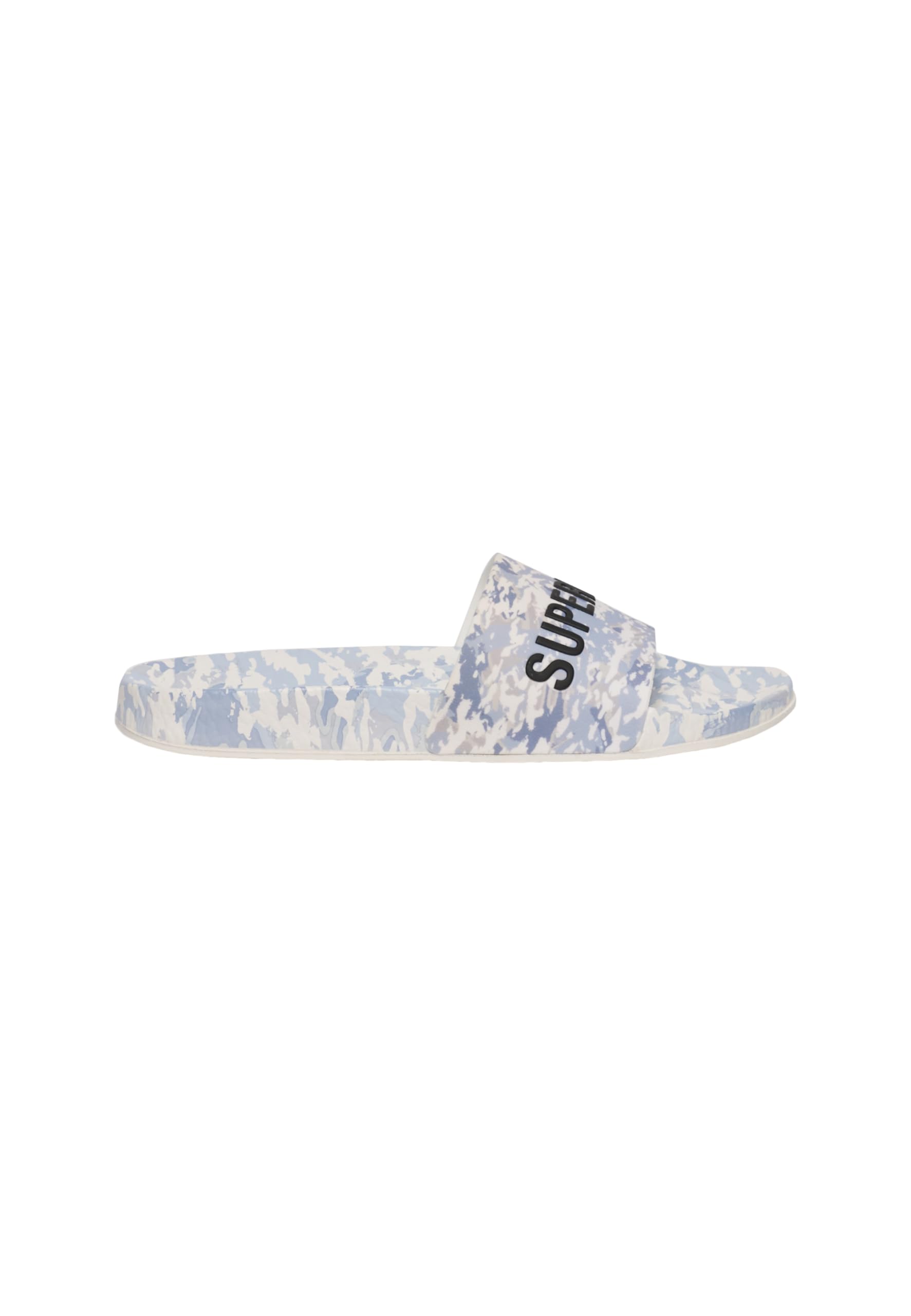 Superdry Sandales de bain pour homme avec imprimé camouflage