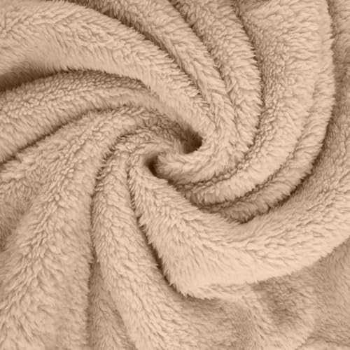 Teen Girls Plush Pullover Sweater Long Crew Neck Fuzzy Fleece Fall Winter Outwear Kids Soft Thick Coats with Pockets4