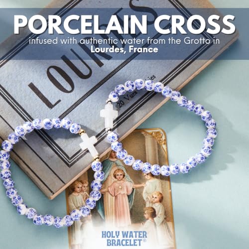 Holy Water Porcelain Cross Bracelet2