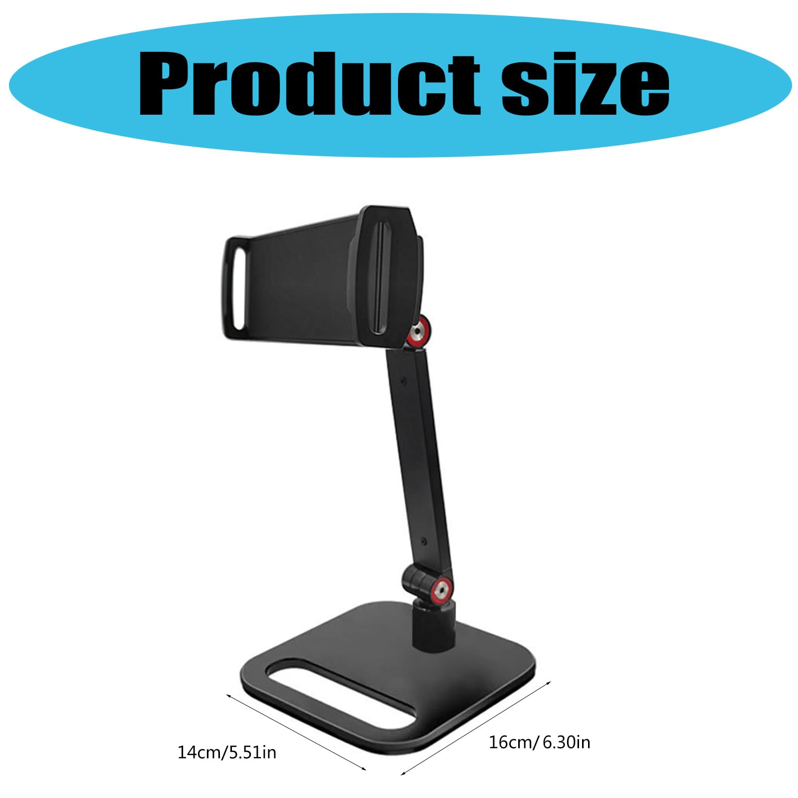 MultiAngle Tablet Stand Monitor Holder Compatibile Per Telefono Tablet/Monitor Ispessito Base Stabile Per Lavoratore D'ufficio Supporto Monitor Portatile