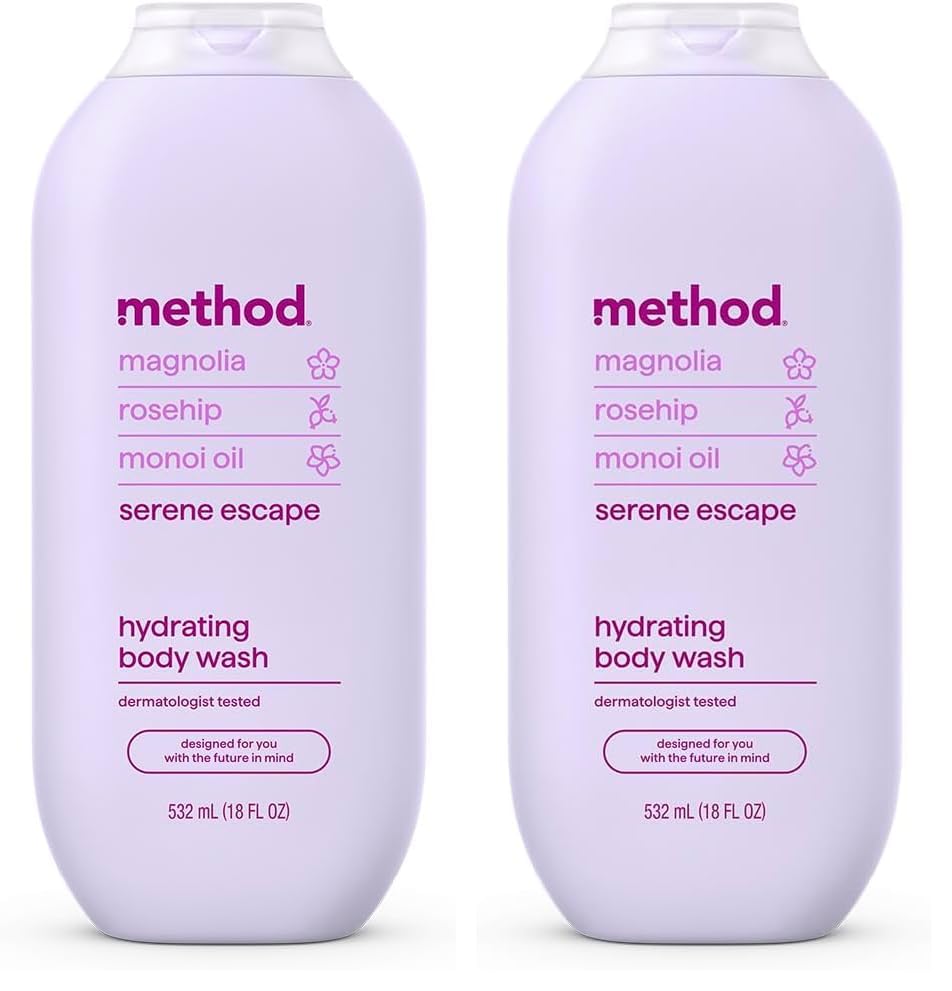 Method Body Wash,Serene Escape,Magnolia + Rose Hip + Monoi Oil notes,18oz,(Pack of 2) : Beauty & Personal Care — beauty deal on Shopping With Noya