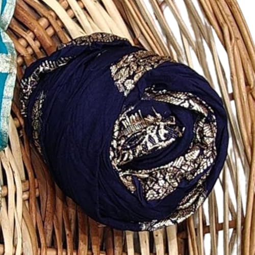 Image of Women's Pure Viscose Georgette Checks Zari Fabric Jaipuri Saree with Matching Blouse