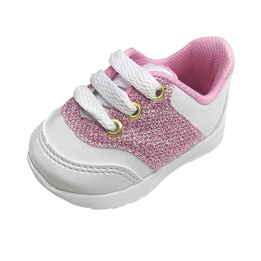 Sapato Tenis Infantil Para Bebe Menina Sapatinho Calçados Rosa (Rosa, BR, Bebê, Numérico, 22)