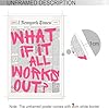 Drimiler Retro Newspaper Pink Font Poster What If It All Works Out Canvas Wall Art Positive Affirming Quote Minimalist Prints Painting For Home Bedroom Dorm Wall Decor 12x16in Unframed #2