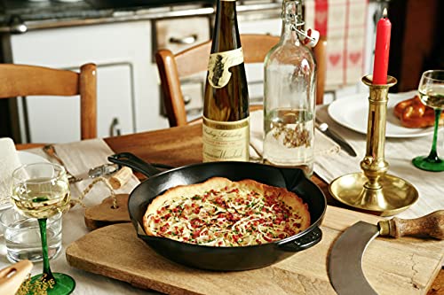 Staub Cast Iron 10-Inch Fry Pan - Matte Black, Made In France #TOP5