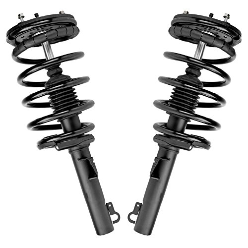 Image of TRQ Front Strut and Spring Assembly Set 2 Piece | For 1995-2003 Ford Windstar