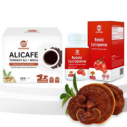 Ganoherb Maca Energy Coffee And Reishi Lycopene Capsules #TOP17