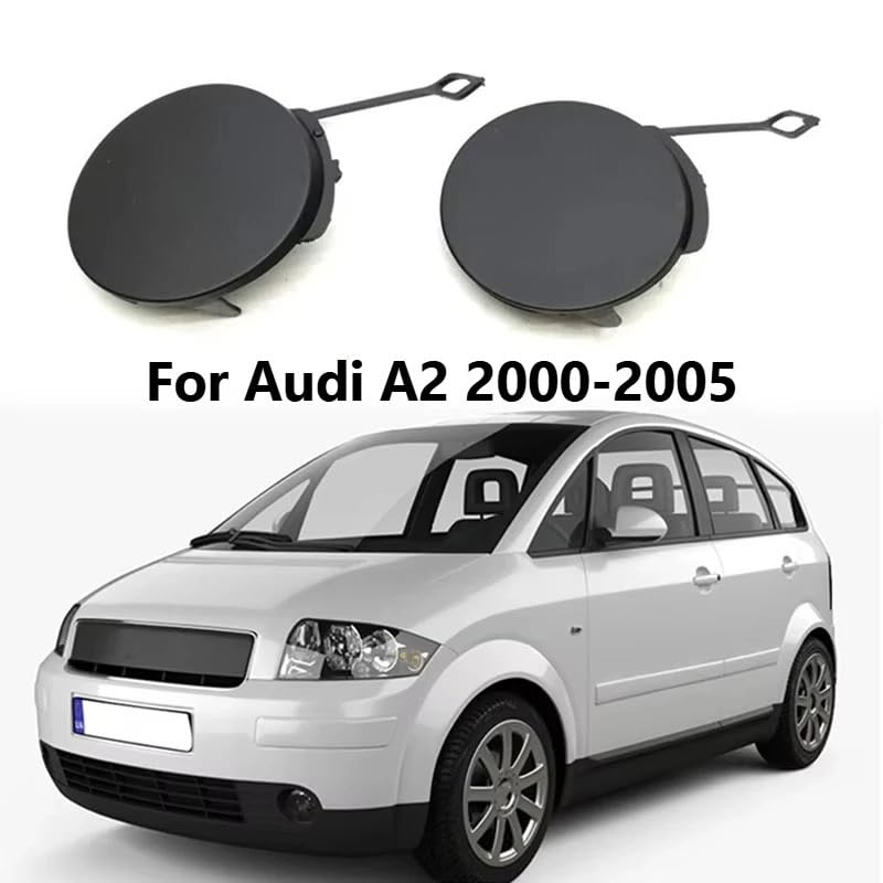 Couvercle de crochet de remorquage pour Audi A2 cache de pare-chocs avant gauche droite