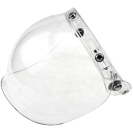 Universal Helmvisier Bubble - Anti Kratz Windschutz Für Motorradhelme