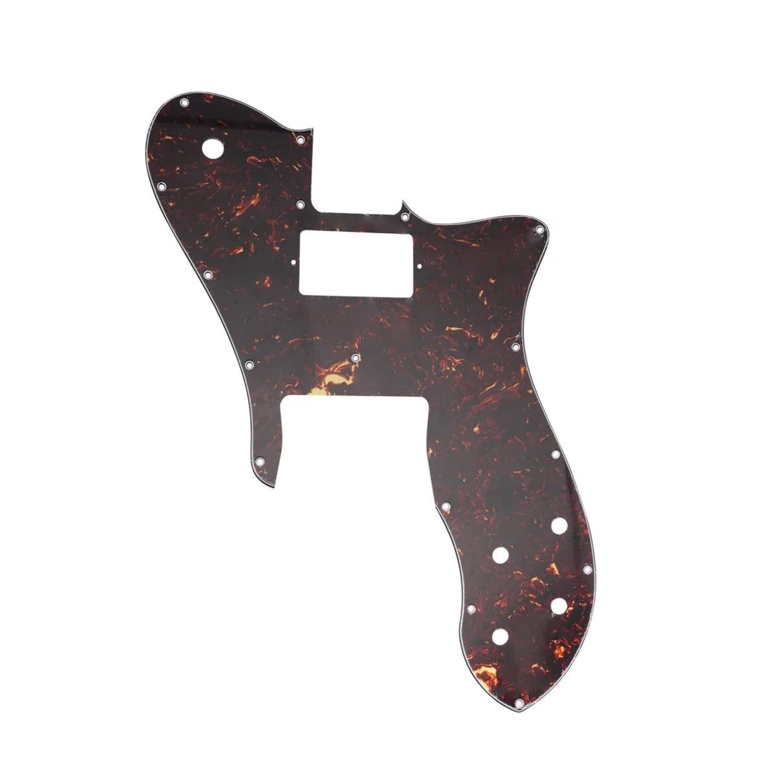 Standard Pickguard do gitary elektrycznej Standardowa Maskownica Do Gitary Elektrycznej TL Single H Z 16 Otworami(Tortoise)