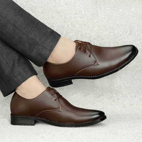 Image of Men's Formal Shoes | Durable and Stylish Derby Shoes for Office and Wedding