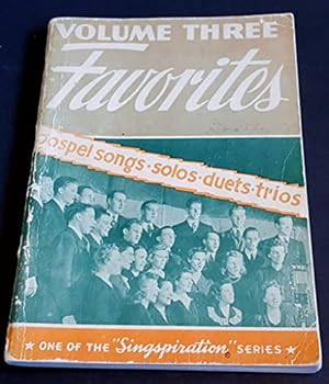 Favorites Number 3 A Collection of Gospel Songs