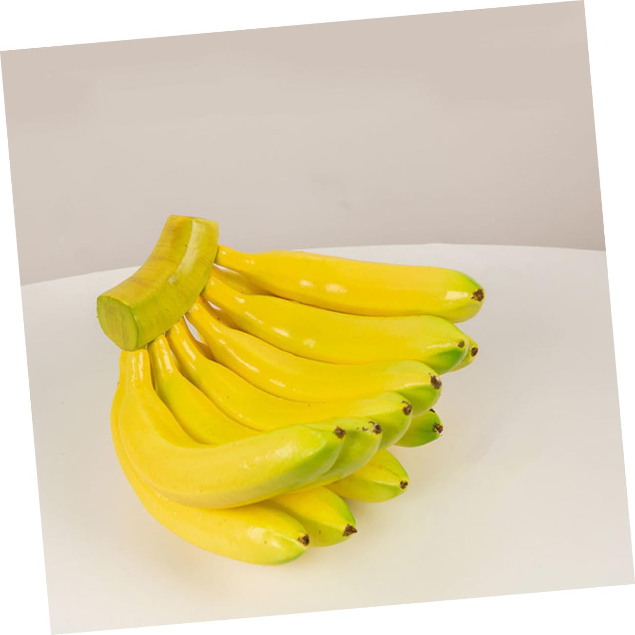 1 Bund Künstliches Bananenbündel Lebensechte Simulation Frucht für Dekoration Küche Party Hochzeit Teiliges mit Realistischem Aussehen und Langlebigem Material