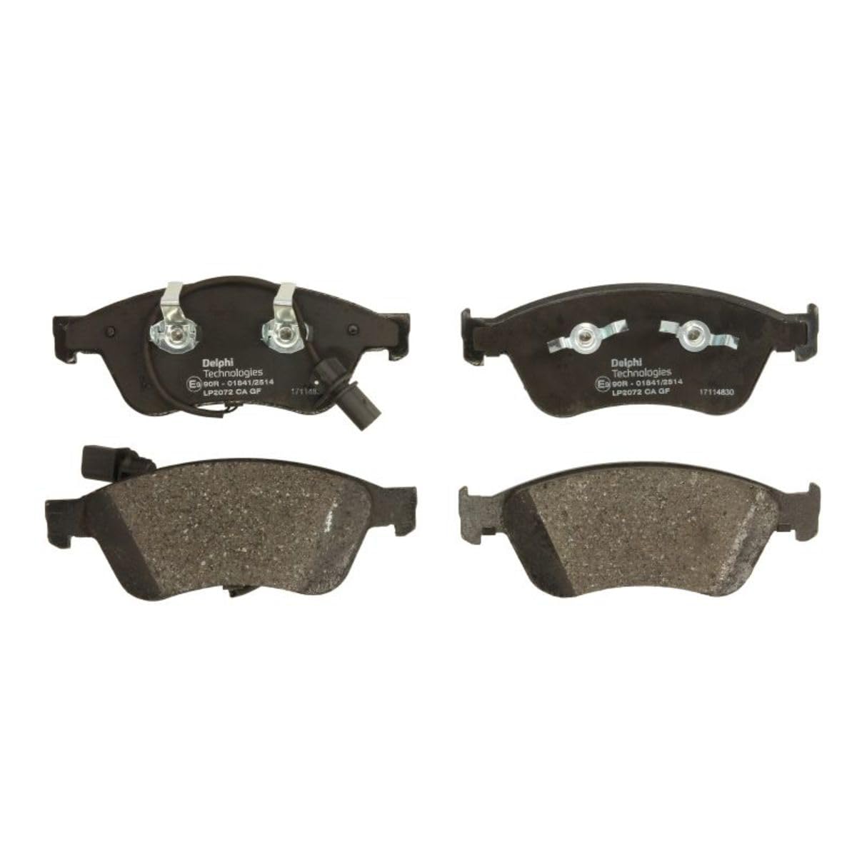 Delphi LP2072 Pastiglia Freno-image