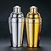 Colosal Coctelera Cobbler Extra Grande 61 Oz - 1.8L - 304 De Acero Inoxidable Coctelera Coctail (Color : Gold Plated)