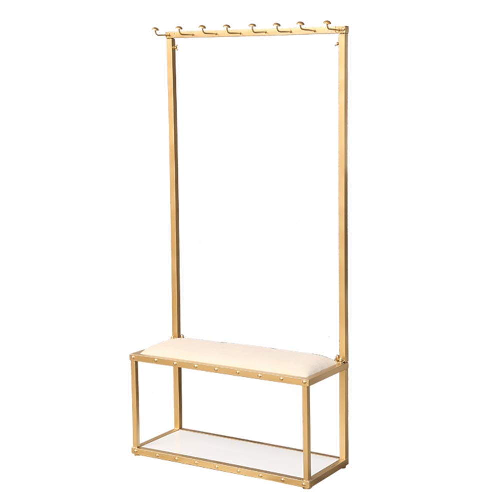 Porte-manteau vestiaire d'entrée en fer forgé pour sublimer votre salon