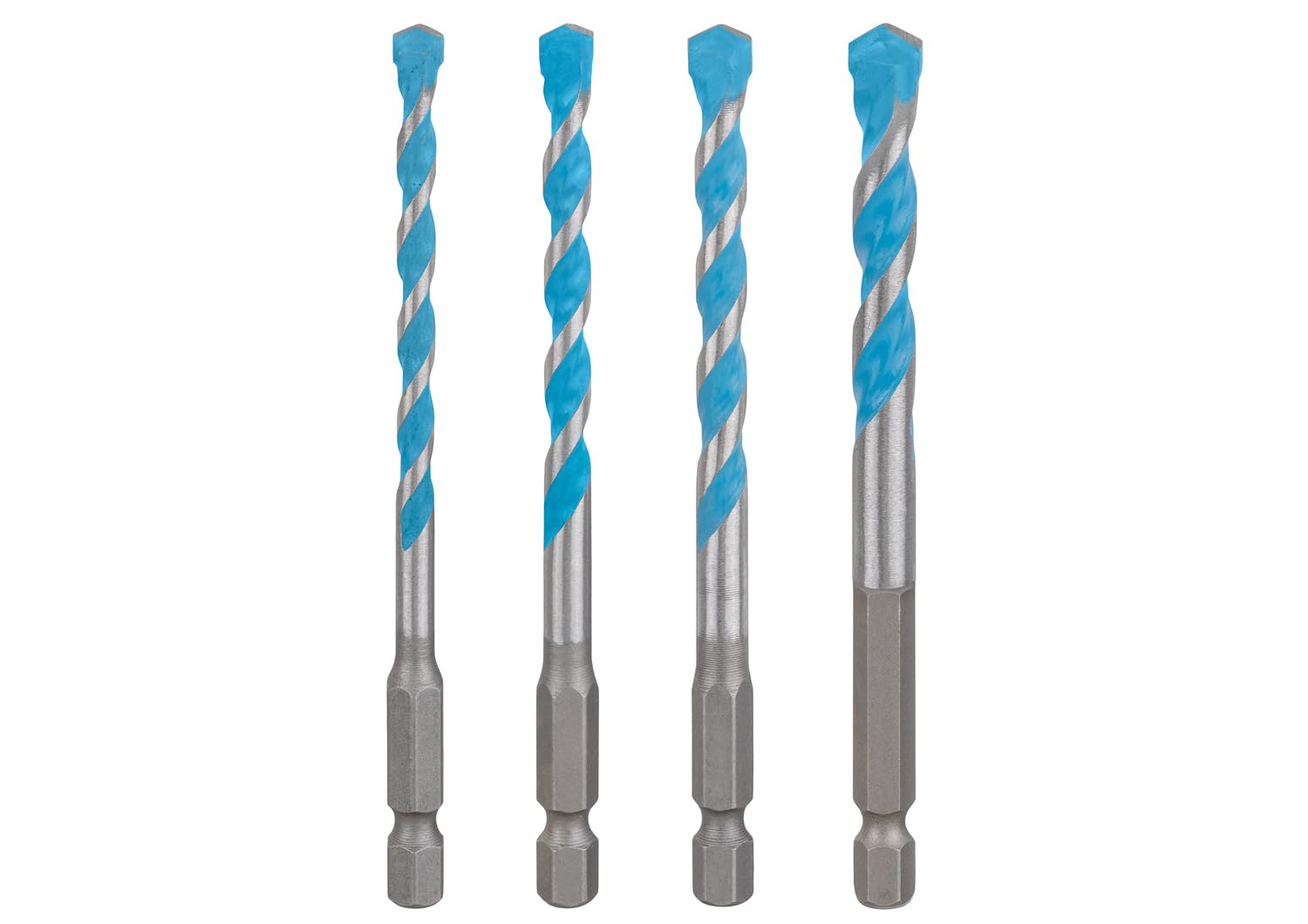 Bosch Expert Hex Multi-Purpose Drill Bit Set (4 Piece) - 2.608.902.369