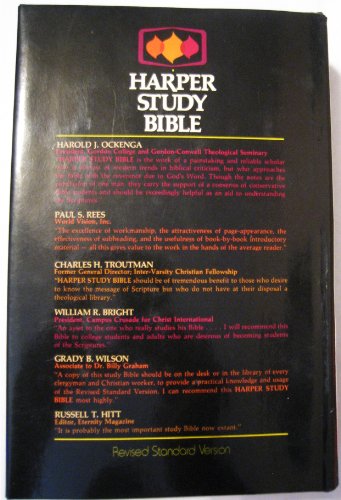 Harper Study Bible: Revised Standard Version 0310941008 Book Cover