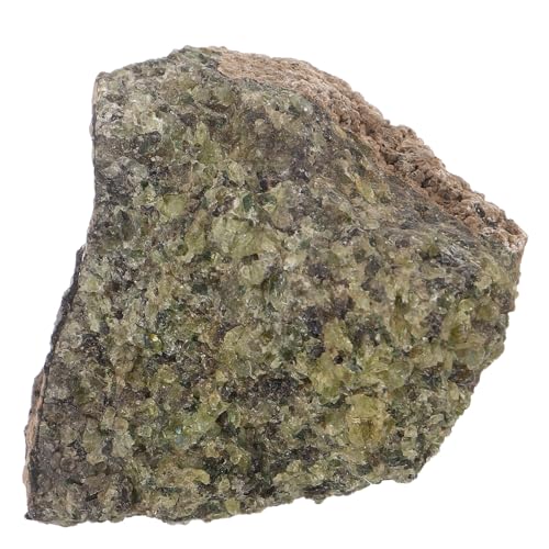 WEKADRIN Difusor de Piedras de Peridoto Natural 150-200g para Aceites Esenciales, Difusor Aromático Portátil para Sala de Estar, Coche y Meditación, Piedras Difusoras de Fragancias