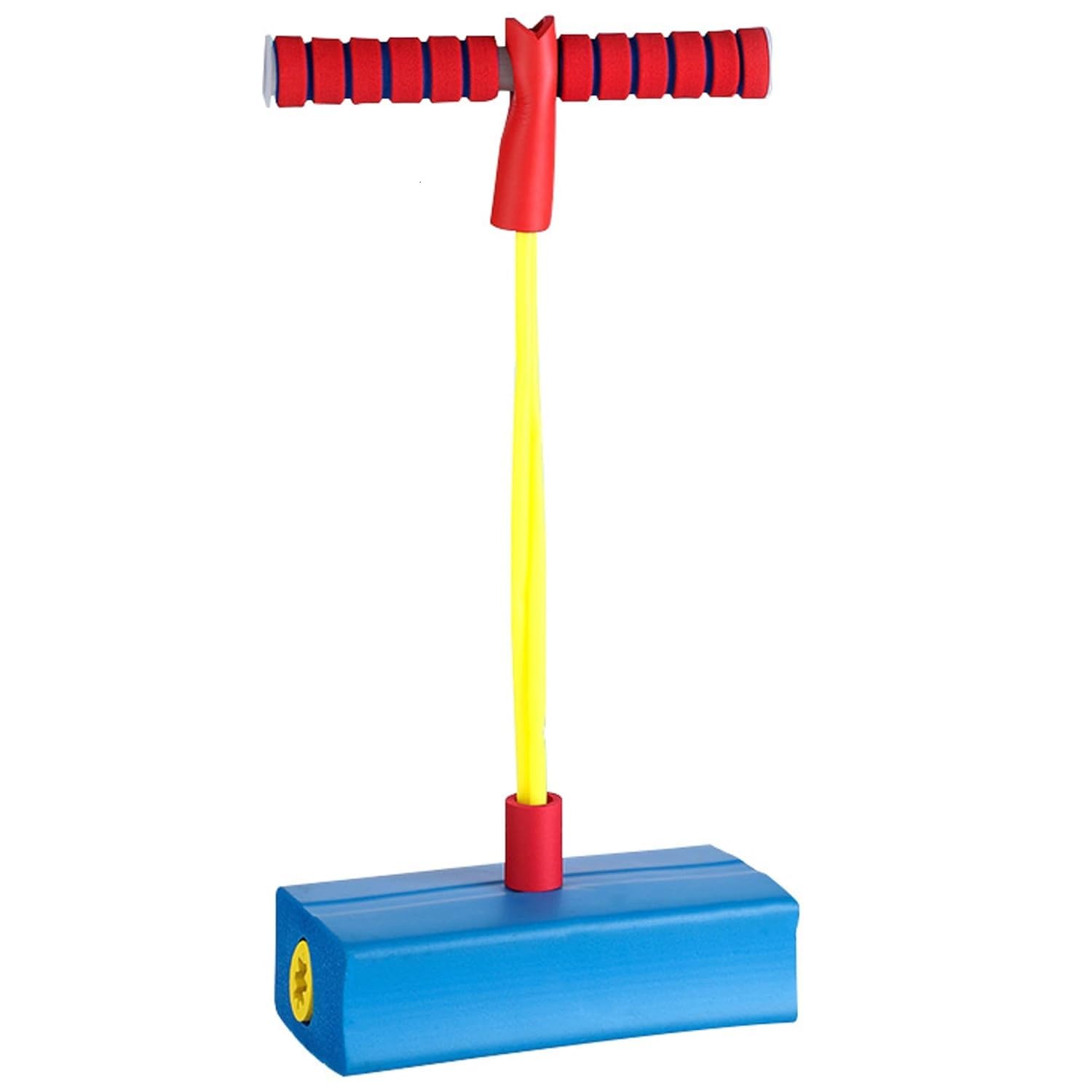 Pogo Jumper Fun and Safe pogo Jumping with Funy Sound and Light Healthy Toy Kids Grow Taller in Jumping Game (Blue)