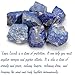 GolbalJew Lapis Lazuli Natural Raw Crystals 2PCS Healing Crystal Stones 1.2-2.0” Reiki Healing Gemstones for Meditation Chakra Balance Home Decor