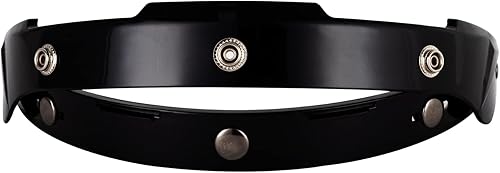 Adaptador de base abatible compatible con casco de motocicleta de 3 broches con visera de escudo de burbujas (negro) Adaptador de base abatible compatible con casco de motocicleta de 3 broches con visera de escudo de burbujas (negro)