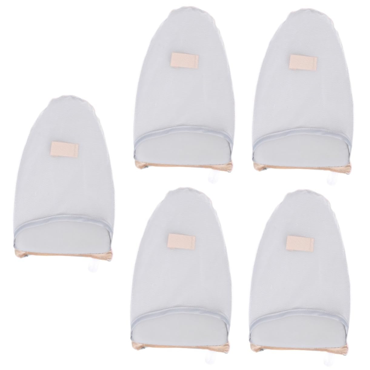 Amosfun 5 Pz guanti vaporizzanti per indumenti astuccio scatoline di guanti per vaporizzazione indumenti copriasse da stiro guanto da stiro guanti fumanti