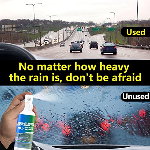 Spray anti-embaciamento do pára-brisas,100ml Agente Antiembaçante para Óculos | Agente à chuva forma