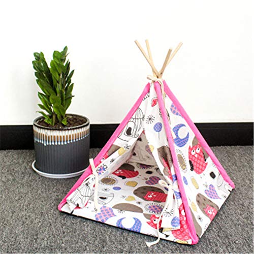 Carpa elegante para gatos y perros pequeños con estera confortable extraíble M 7