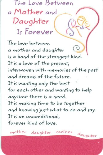 The Love Between A Mother And Daughter - Wallet Card
