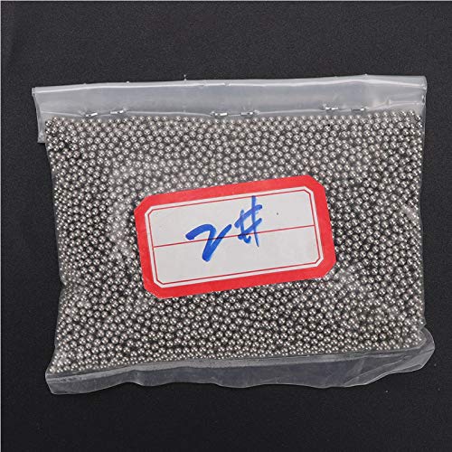 Perlas de pulido de joyería y bolas de acero inoxidable de 2mm para tambor 5