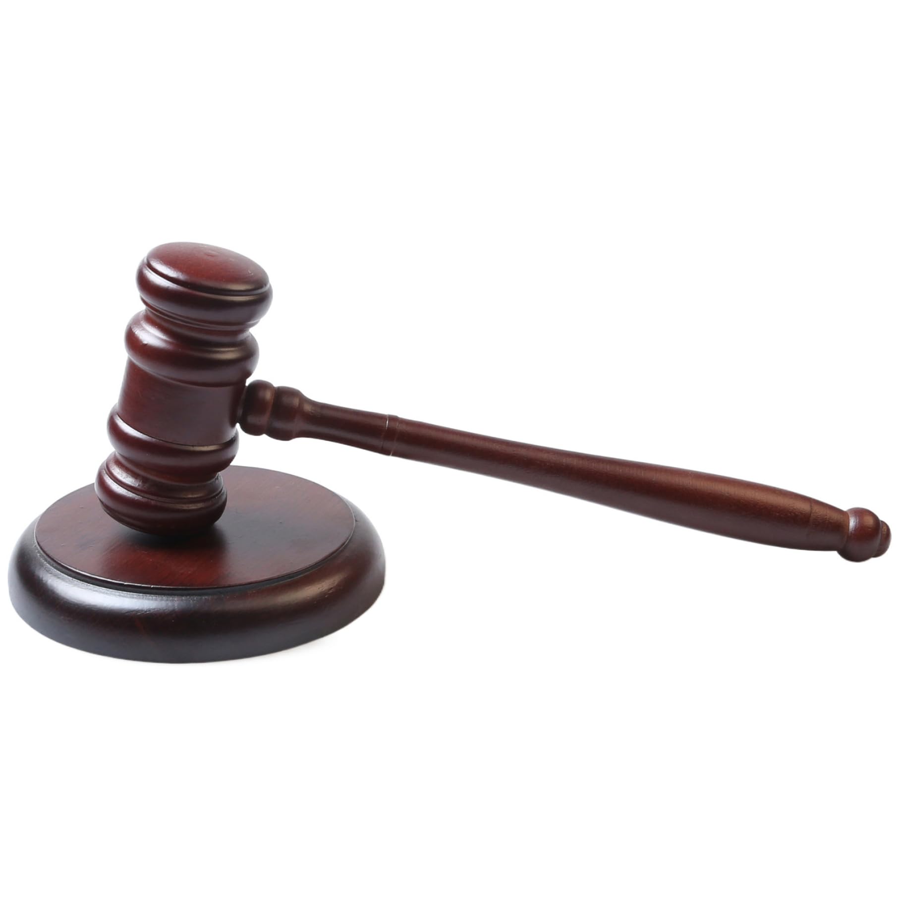 Gavel and Block Set, 9.8" Mini Wooden Handcrafted Vintage Judge Gavels, Mini Gavel with Sound for Judge, Lawyer, Meeting, Auction Sale, and Gifts| and Block Set