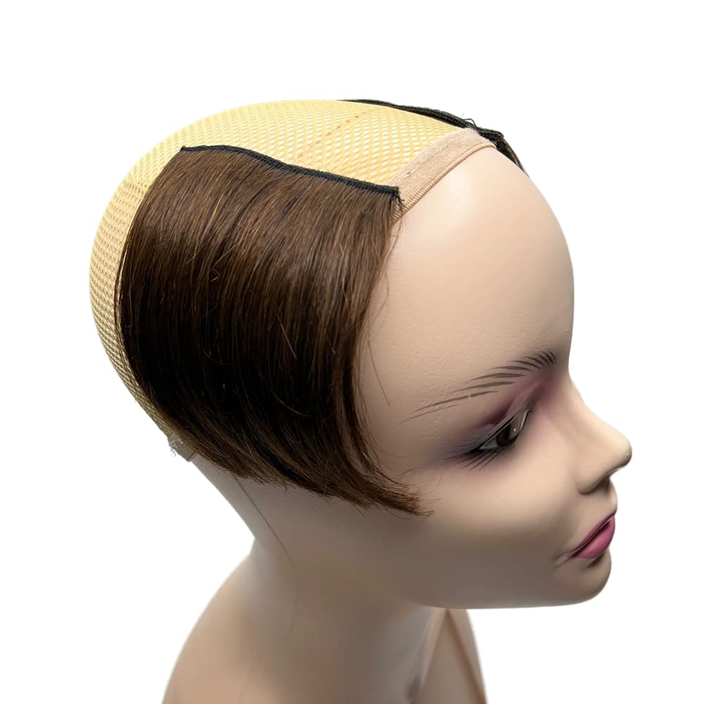 Amazon.com : Anemone Hair 100% Human Hair 2 Packs Short Thick Hairpieces  Clip in Hair Extensions Adding Extra Hair Volume Invisible Clip in  Hairpieces Hair Topper for Thinning Hair Women and Men (