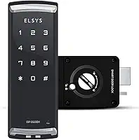 Fechadura Digital de Sobrepor, Elsys, ESF-DS1000H, Preta