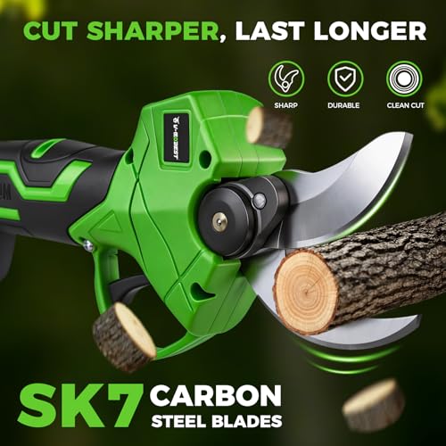 Image of 4-in-1 Electric Pole Saw&Pruning Shear Combo, 6 inch Pole Saw for Tree Trimming