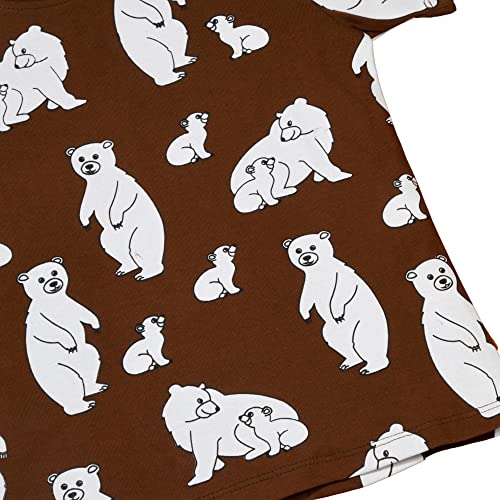 Image of Be Awara Kids Printed Half Sleeves T-shirt & Shorts Clothing Sets, 100% Cotton Soft Unisex Cord Set, Comfortable Wear for Kids With Cool Prints, Everyday Casual Wear for Boys & Girls