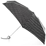 totes Mini Manual Umbrella with NeverWet,   Swiss Dots